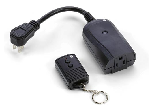 HPC Black Outdoor On/Off Remote Control