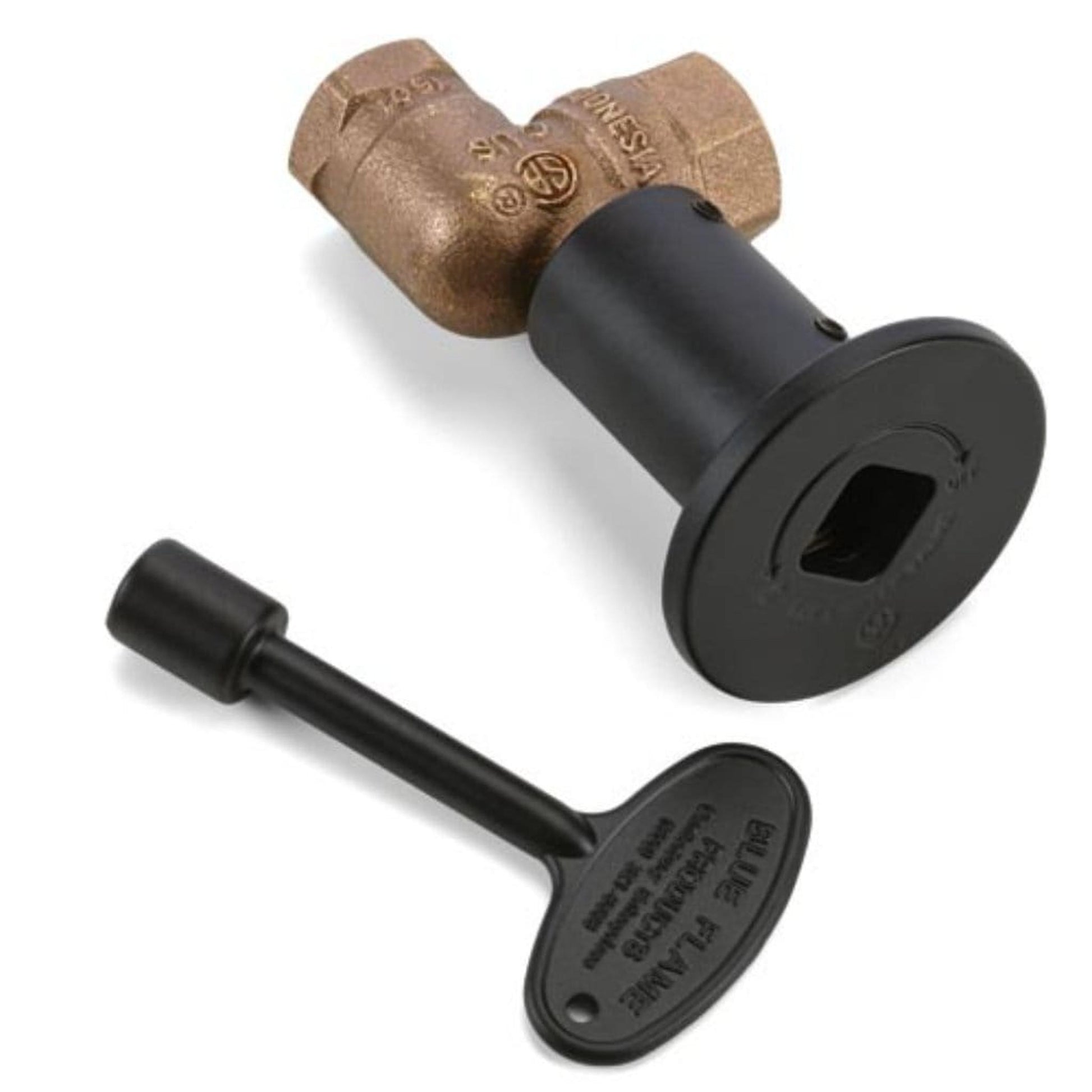 HPC Flat Black Flange/Key