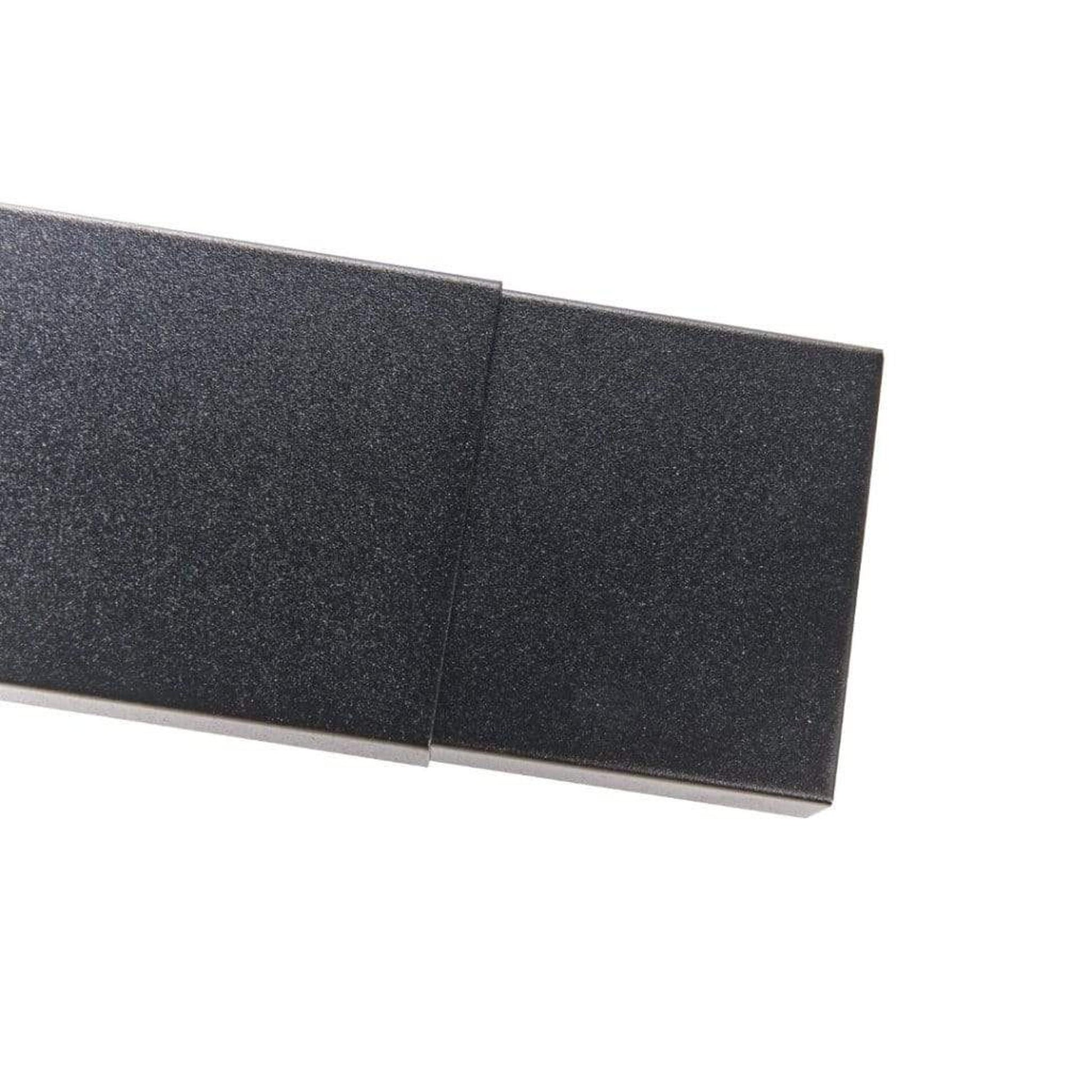 HY-C 8" Black Fireplace Smoke Guard