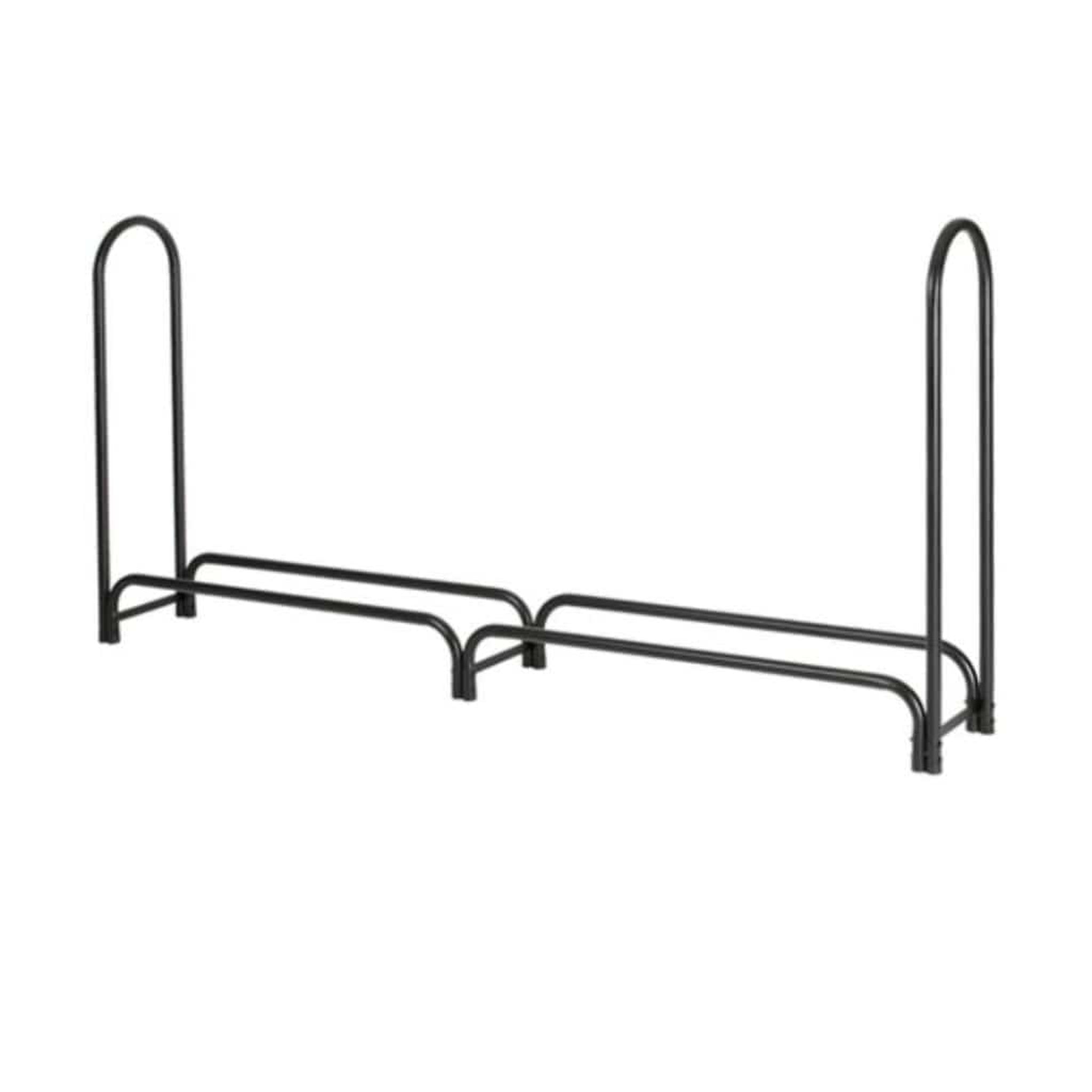 HY-C Extra Large Black Painted Tubular Steel Deluxe Log Racks – US ...