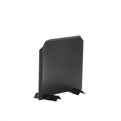 HY-C Liberty Foundry 16" x 18" Black Finish Stainless Steel Fire Back