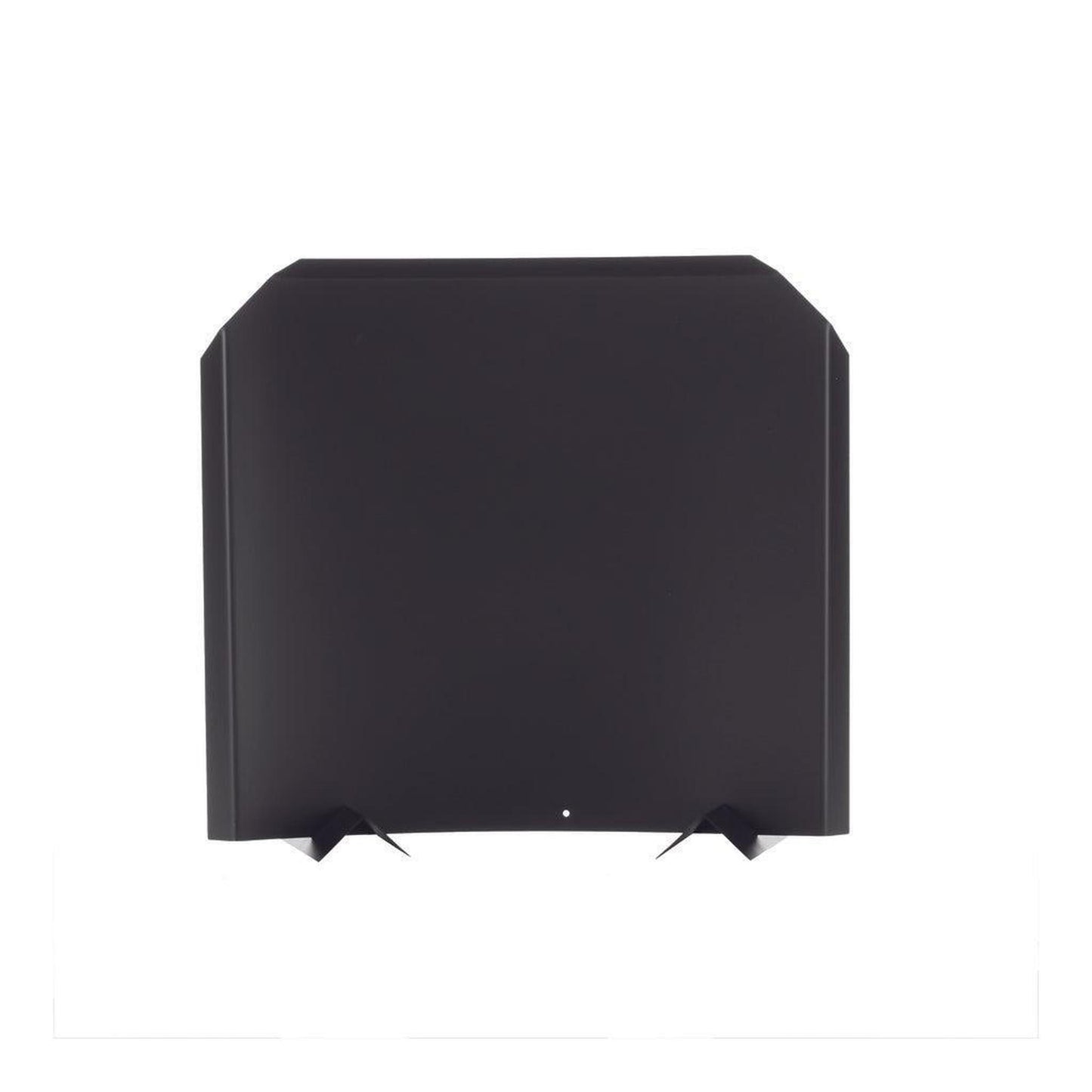 HY-C Liberty Foundry 16" x 18" Black Finish Stainless Steel Fire Back