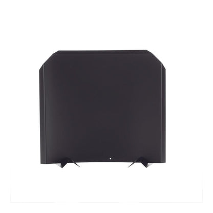 HY-C Liberty Foundry 16" x 18" Black Finish Stainless Steel Fire Back
