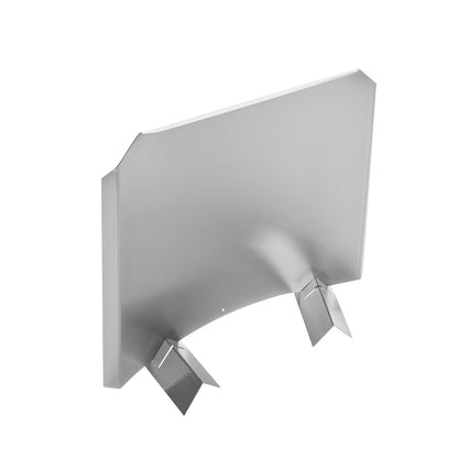 HY-C Liberty Foundry 16" x 18" Stainless Steel Fire Back