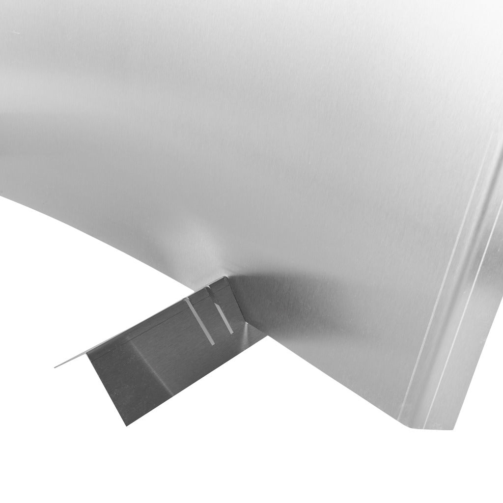 HY-C Liberty Foundry 16" x 18" Stainless Steel Fire Back