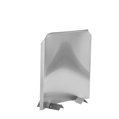 HY-C Liberty Foundry 27" x 27" Stainless Steel Fire Back