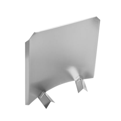 HY-C Liberty Foundry 27" x 27" Stainless Steel Fire Back