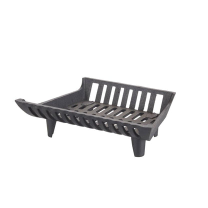 HY-C Liberty Foundry Franklin G Series 17" Cast Iron Grate with 2" Cast-On Legs