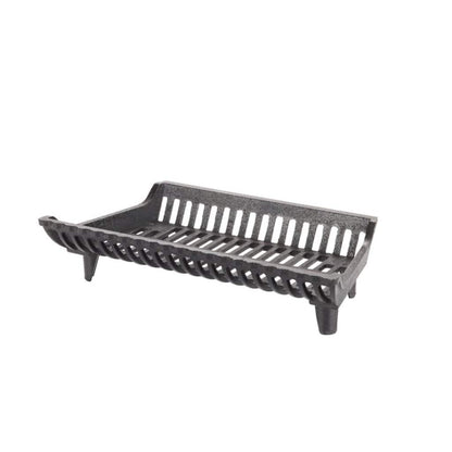 HY-C Liberty Foundry Franklin G Series 27" Cast Iron Grate with 4" Cast-On Legs