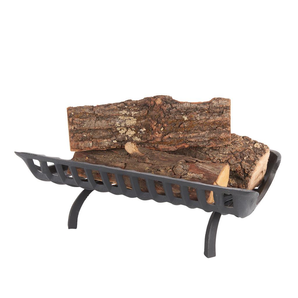 HY-C Liberty Foundry G1000 Series 24" Basket Style Fireplace Grate with 4" Removable Legs