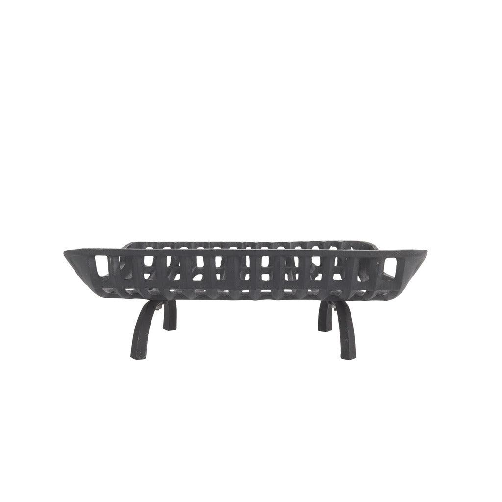 HY-C Liberty Foundry G1000 Series 28" Basket Style Fireplace Grate with 4" Removable Legs