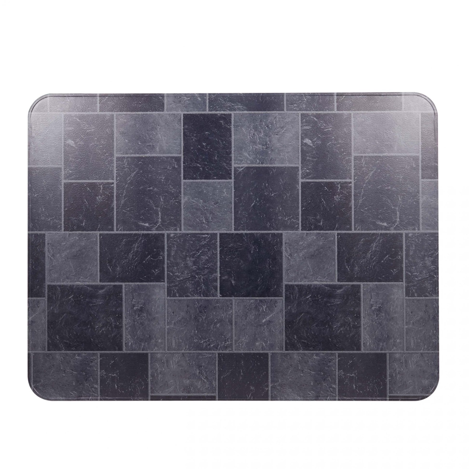 HY-C UL1618 Type-2 Hearth Extender 28" x 32" Gray Slate Stove Board Overpack Protection