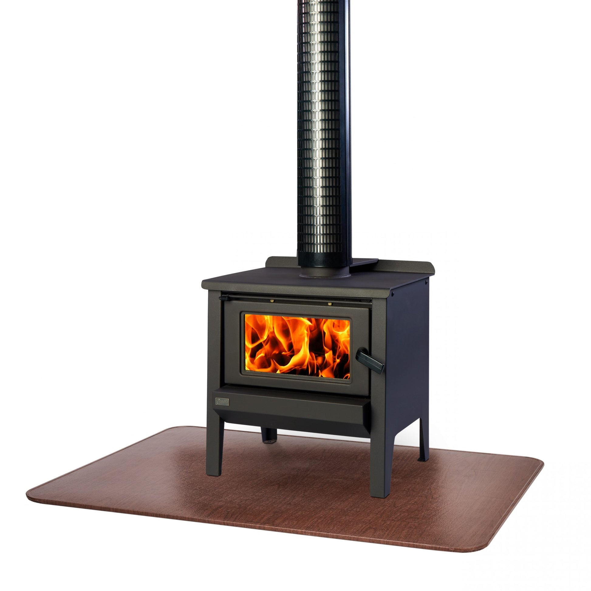 HY-C UL1618 Type-2 Hearth Extender 28" x 32" Woodgrain Stove Board Overpack Protection