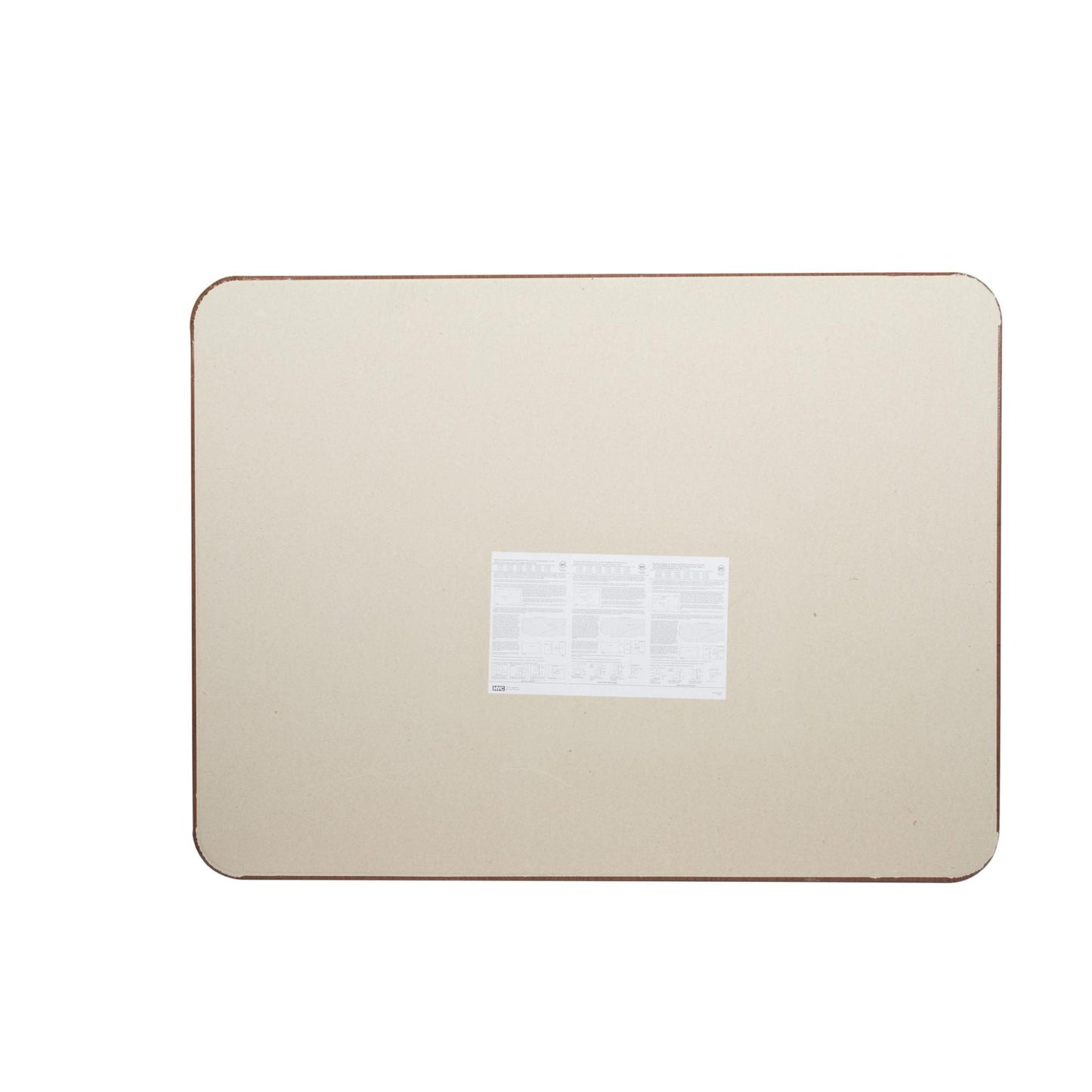 HY-C UL1618 Type-2 Hearth Extender 36" x 36" Woodgrain Stove Board Overpack Protection