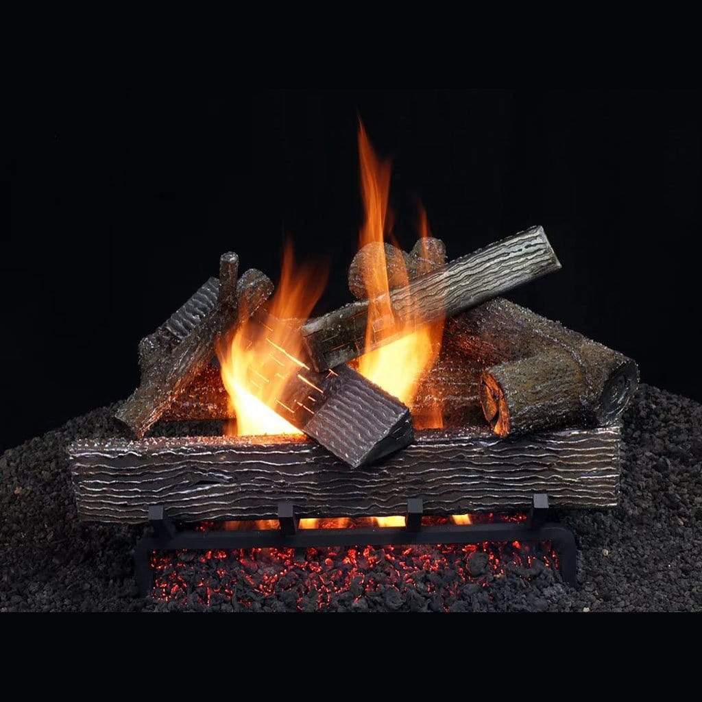Hargrove 18" Rugged Craft Metal Outdoor Loose Logs