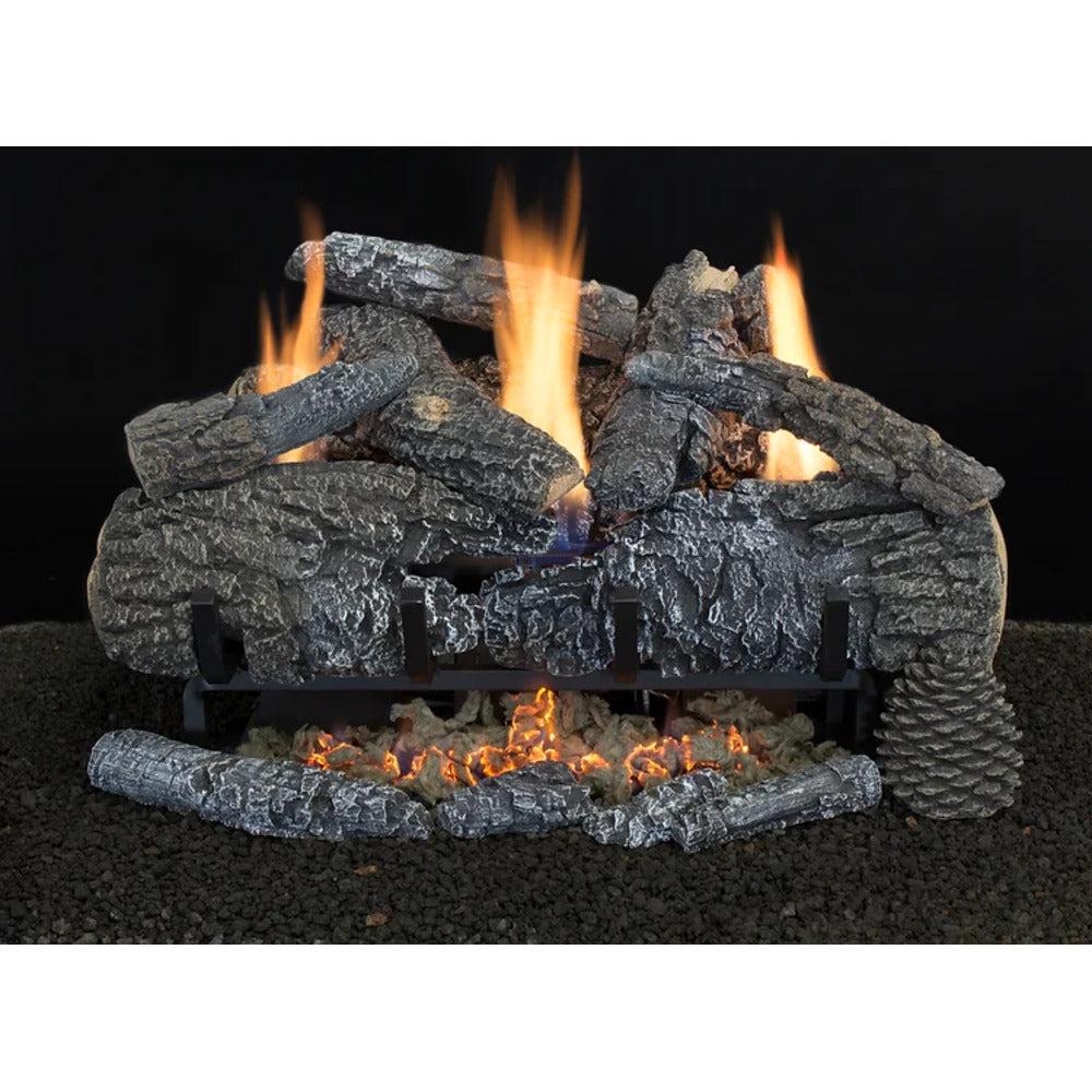 Hargrove Ember Glow 18" Yukon Char Vent Free Gas Logs