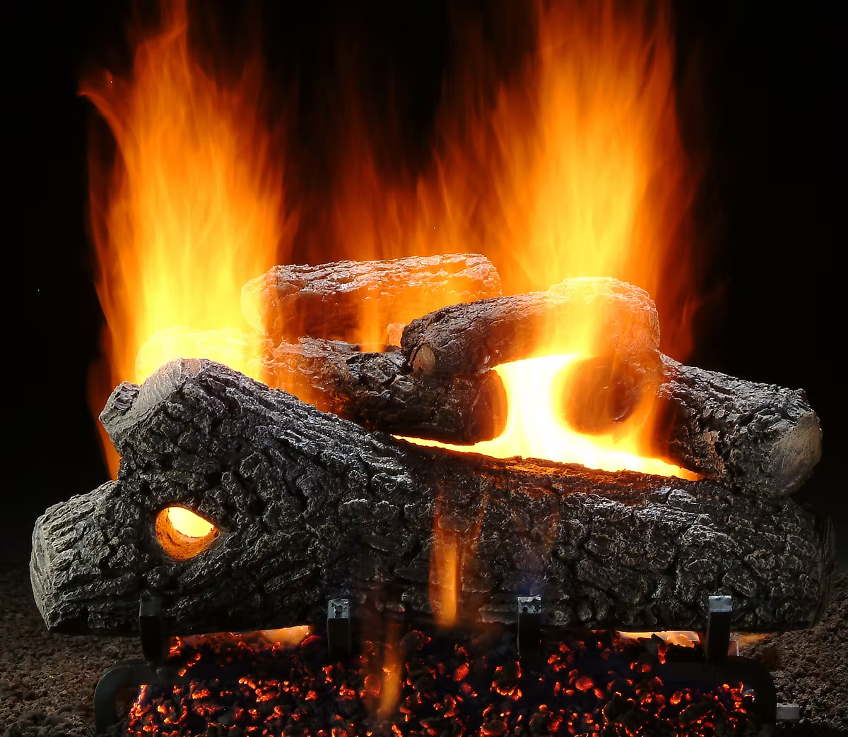 Hargrove Fresh Cut 30" Classic Oak Vented Gas Logs