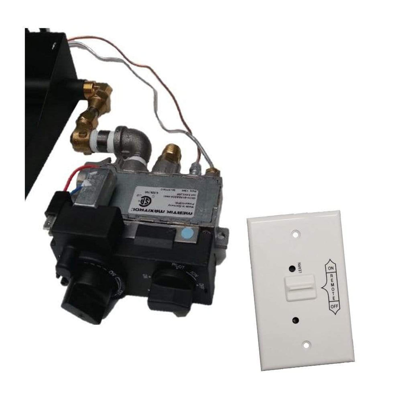 Hargrove MHE-PO-WS Variable Flame Height Valve Kit With Wired Wall Switch