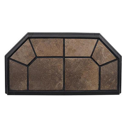 Hearth Classics 18" x 48" Extension Canyon Classic Edge Type 2 Traditional Hearth Board