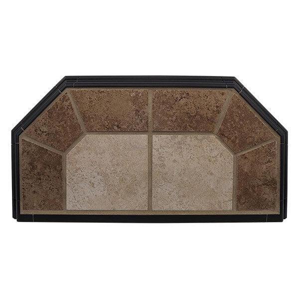 Hearth Classics 36" x 36" Standard Sonora Desert Classic Edge Type 2 Traditional Hearth Board