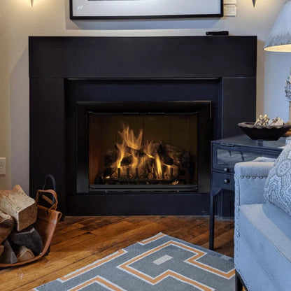 Hearth Craft Reflection RF41240 Bronze Glass Polished Brass Twin Fireplace Door