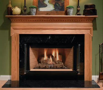 Heatilator Accelerator 42" Traditional Radiant Wood Burning Fireplace With Herringbone Refractory