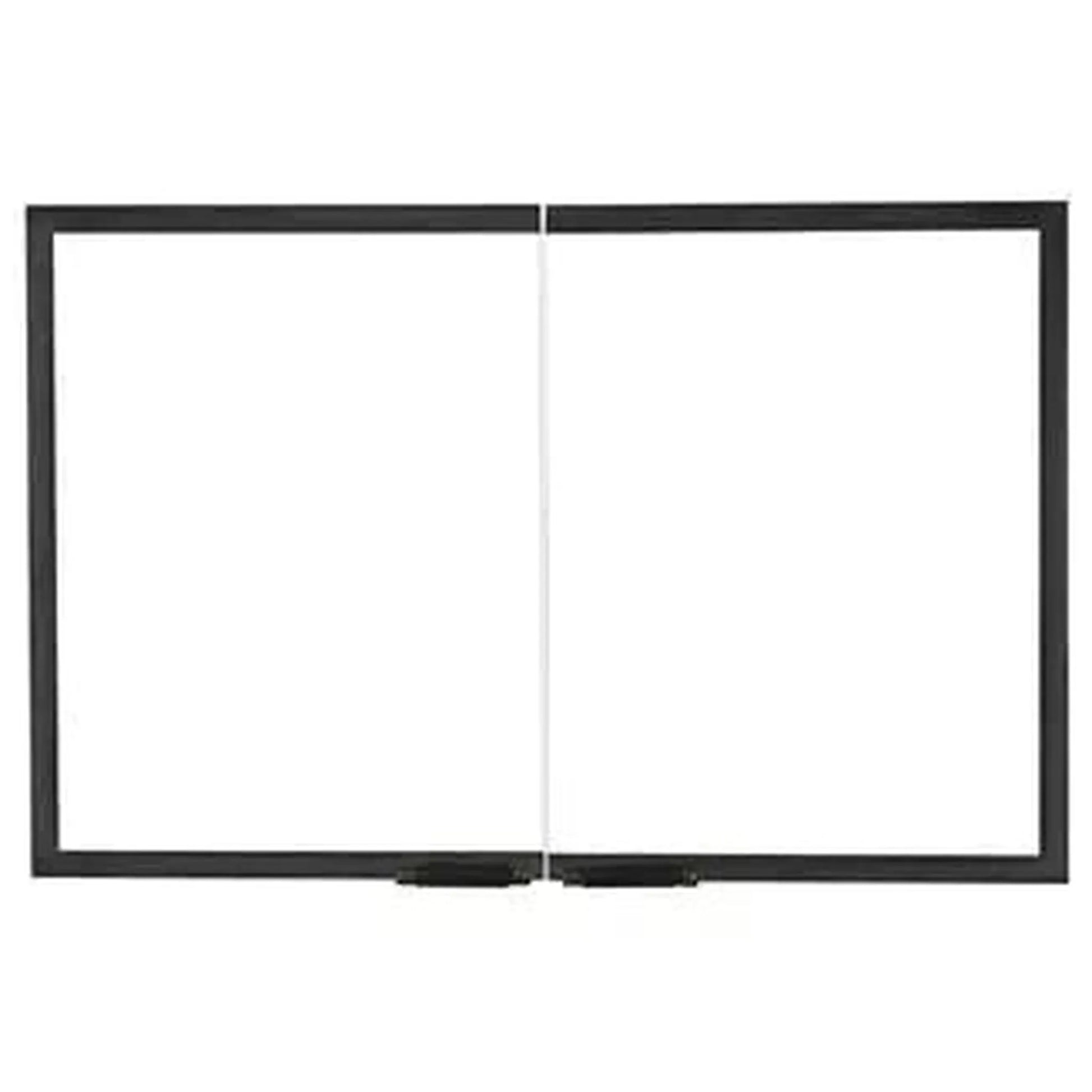 Heatilator Black Gasketed Glass Door for Accelerator 36" Heat-Circulating Wood Burning Fireplace