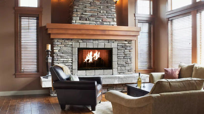 Heatilator Element 36" Traditional Uninsulated Radiant Heat Wood Burning Fireplace