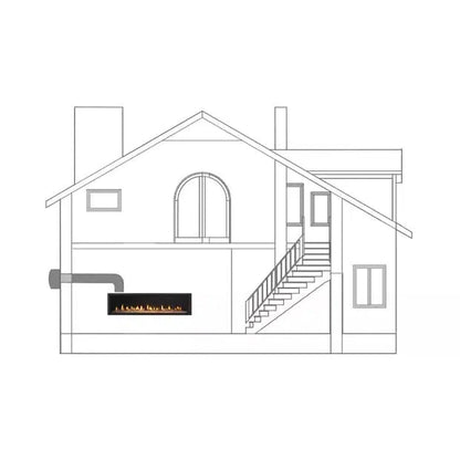 Heatilator HEAT-OUT-GAS Heat Out Kit
