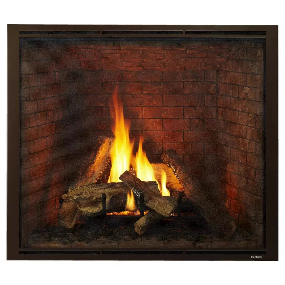 Heatilator Heirloom 50" Traditional Direct Vent Natural Gas Fireplace With Traditional Refractory and IntelliFire Touch Ignition System