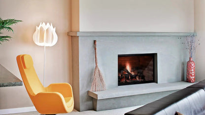 Heatilator Icon 60 36" Traditional Radiant Heat Wood Burning Fireplace With Herringbone Refractory