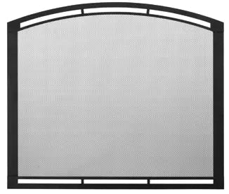 Heatilator New Bronze Arched Firescreen Front for Heirloom 36" Gas Fireplace