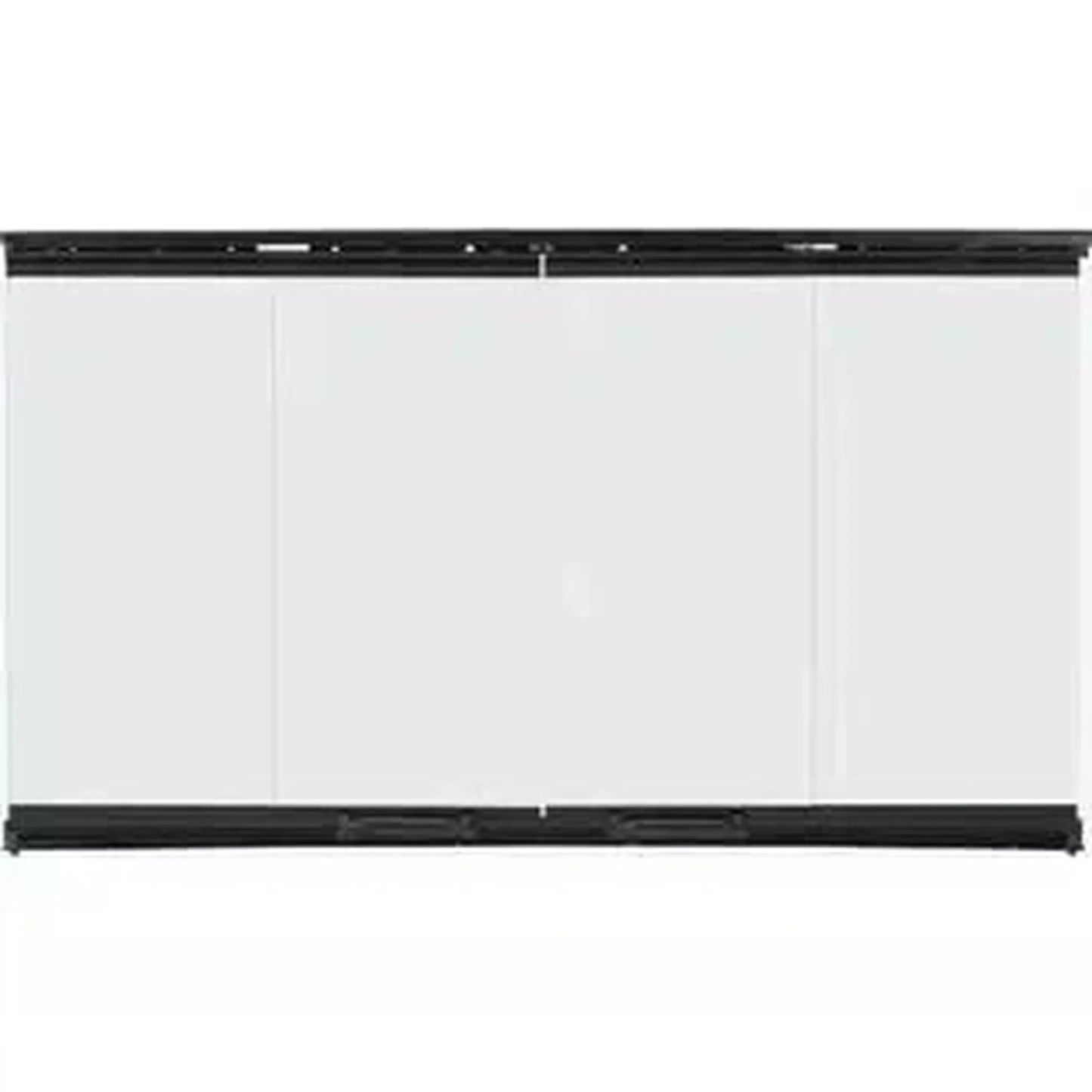 Heatilator Original Glass Bi-Fold Doors With Stainless Steel Trim for Accelerator 36" Wood Burning Fireplace