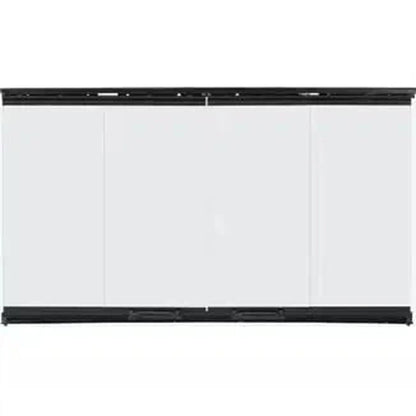 Heatilator Original Glass Bi-Fold Doors With Stainless Steel Trim for Accelerator 42" Wood Burning Fireplace