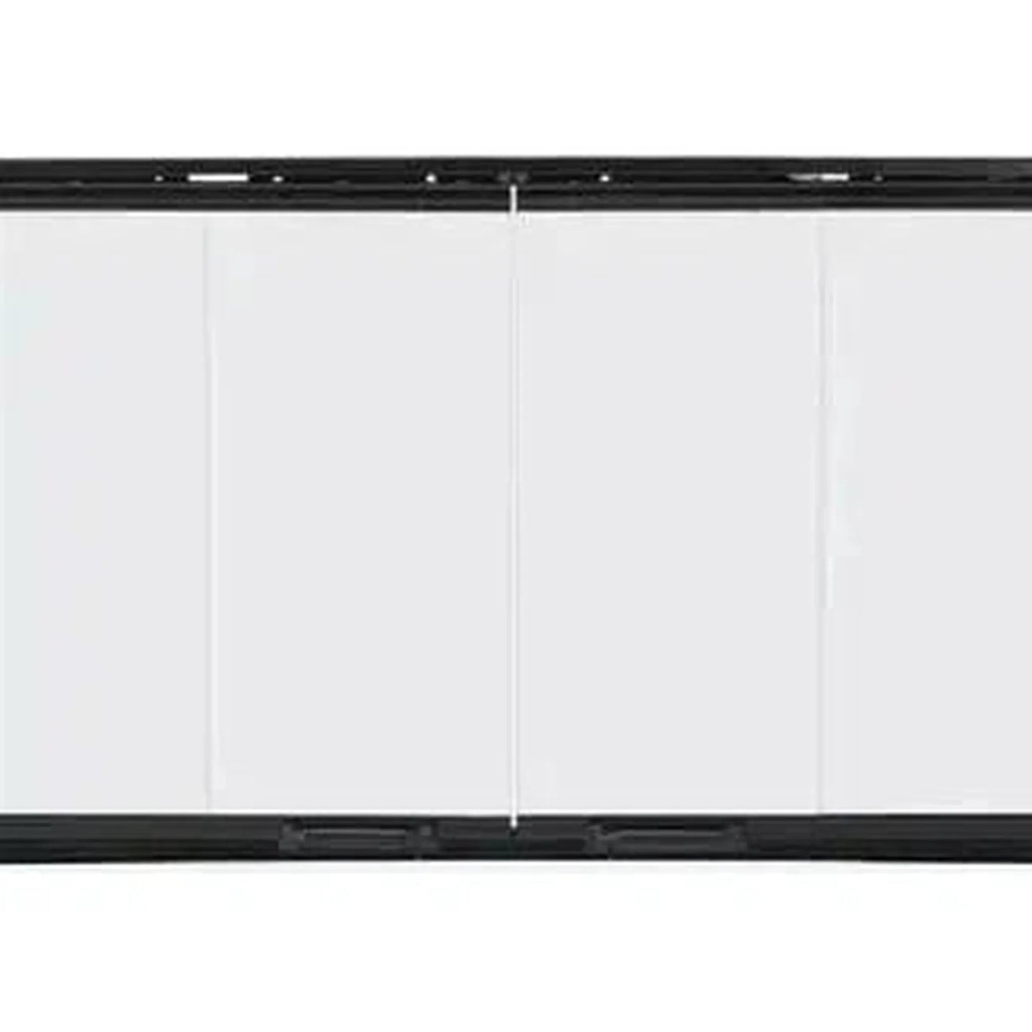 Heatilator Original Glass Bi-Fold Doors With Stainless Steel Trim for Element 42" Wood Burning Fireplace