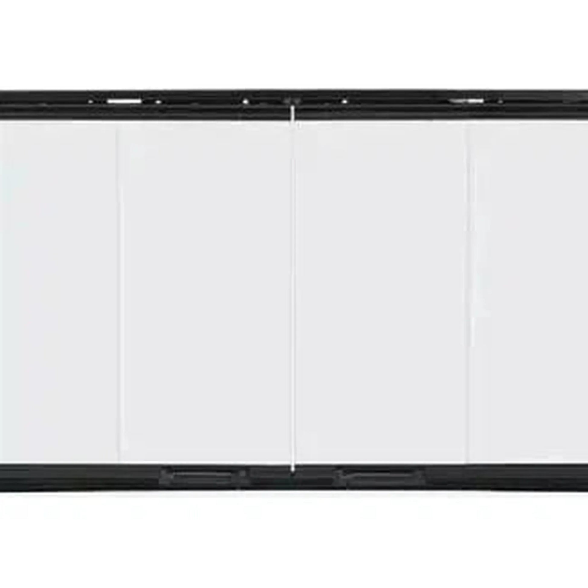 Heatilator Original Glass Bi-Fold Doors With Stainless Steel Trim for Element 42" Wood Burning Fireplace