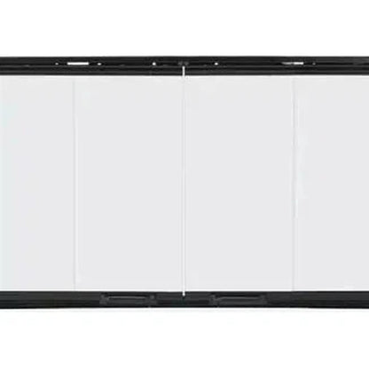 Heatilator Original Glass Bi-Fold Doors With Stainless Steel Trim for Element 42" Wood Burning Fireplace