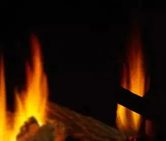 Heatilator Reflective Black Glass Walls for Heirloom 36" Gas Fireplace