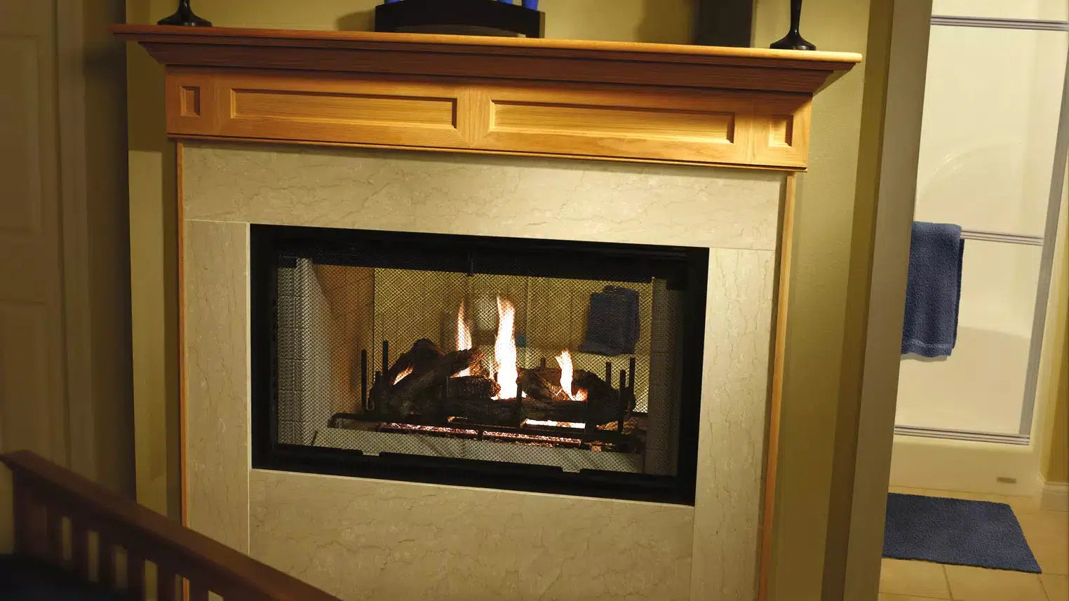 Heatilator ST42A 42" Traditional/Contemporary See-Through Wood Burning Fireplace