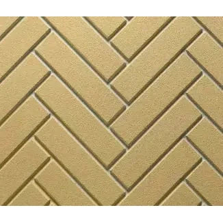 Heatilator Yellow Herringbone Molded Brick Panels for Birmingham 50" Wood Burning Fireplace