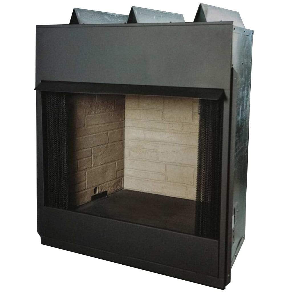 Heatmaster 36" Vent Free Builder Firebox with Multi-Pattern Brick