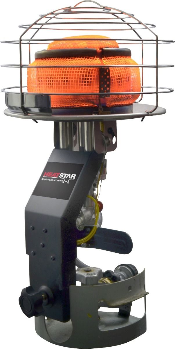Heatstar 17" 45,000 BTU 540 Degree Infrared Outdoor Propane Gas Tank Top Heater
