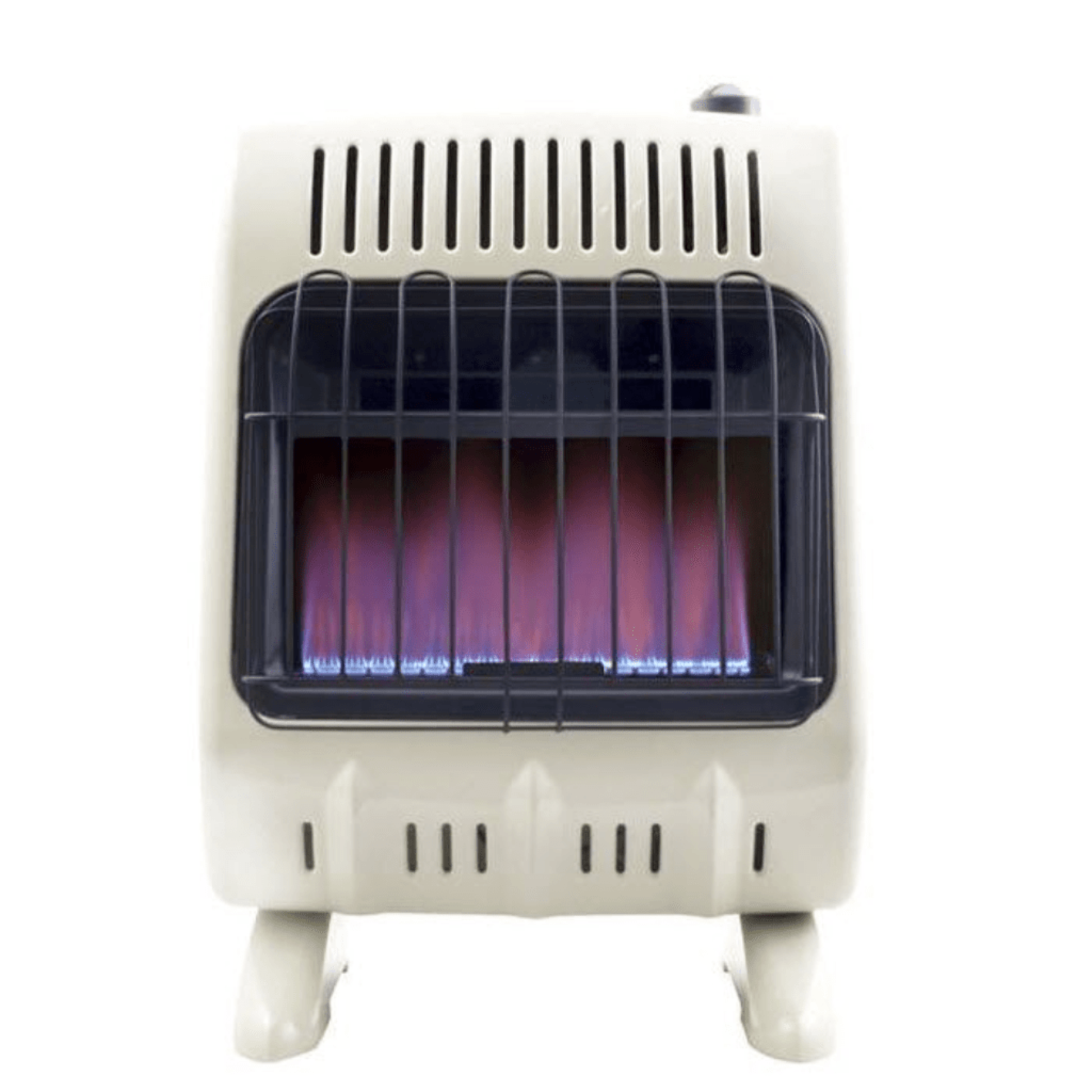 Heatstar 19" 10,000 BTU Blue Flame Vent Free Propane Gas Heater With Thermostat