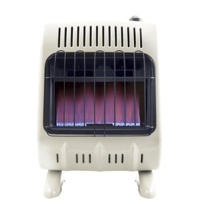 Heatstar 19" 10,000 BTU Blue Flame Vent Free Propane Gas Heater With Thermostat