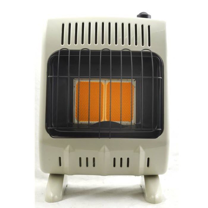 Heatstar 19" 10,000 BTU Infrared Radiant Vent Free Propane Gas Heater