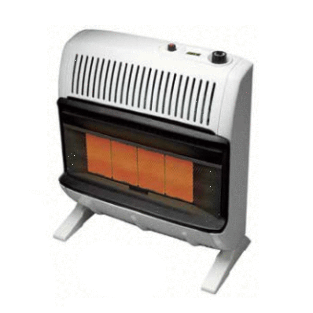 Heatstar 30,000 BTU Vent Free Infrared Radiant Propane Heater with Thermostat and Blower