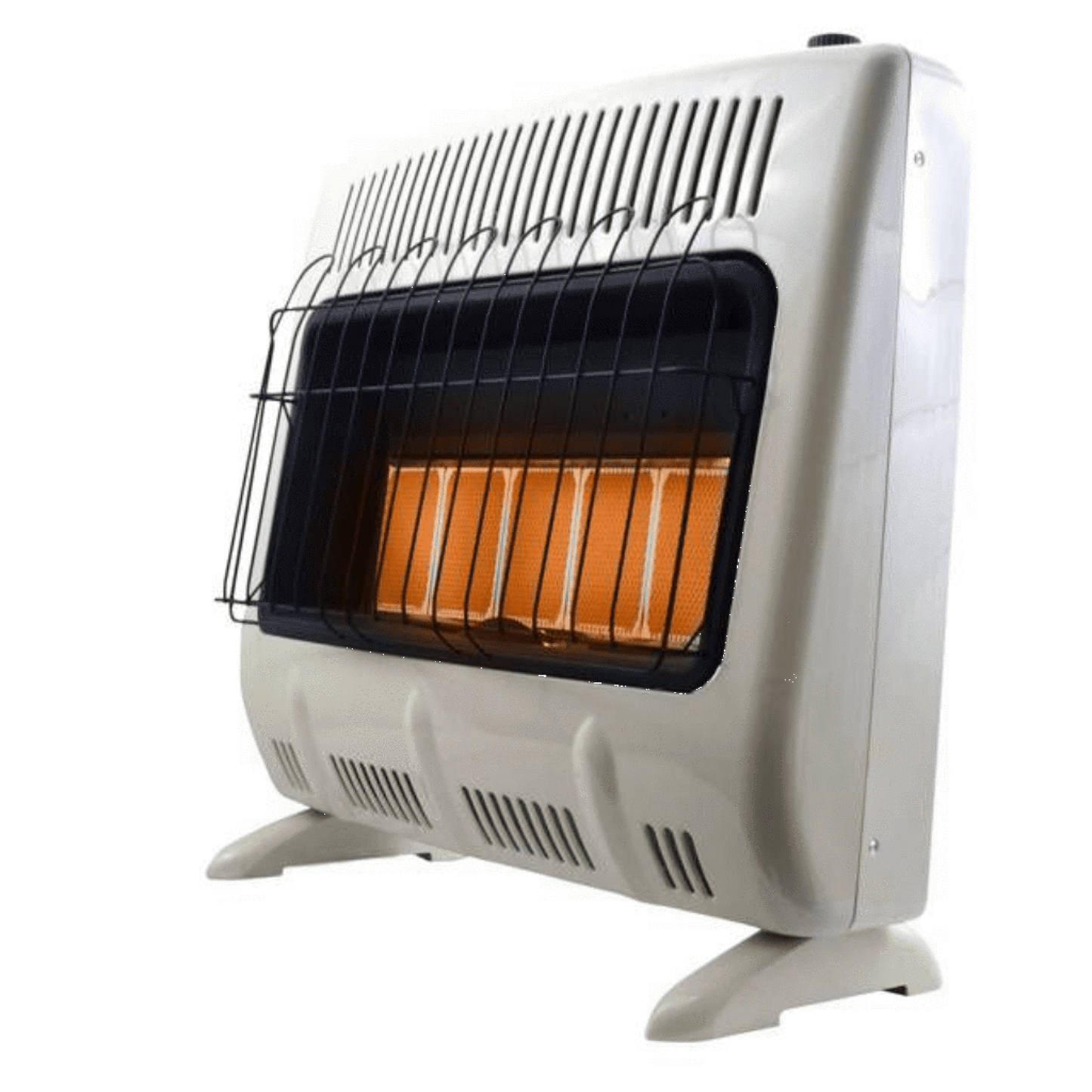 Heatstar 31" 30,000 BTU Infrared Radiant Vent Free Propane Gas Heater With Thermostat and Blower