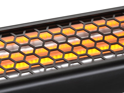 Heatstrip Black Intense 3200W Electric Heater with Remote & App