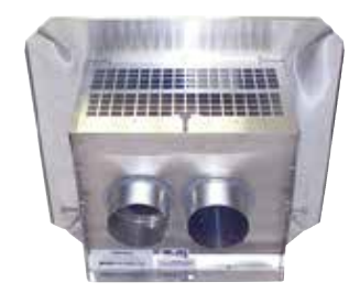 Homestyle CLCF43-1313 13" x 13" Stainless Steel Aluminum Fireplace