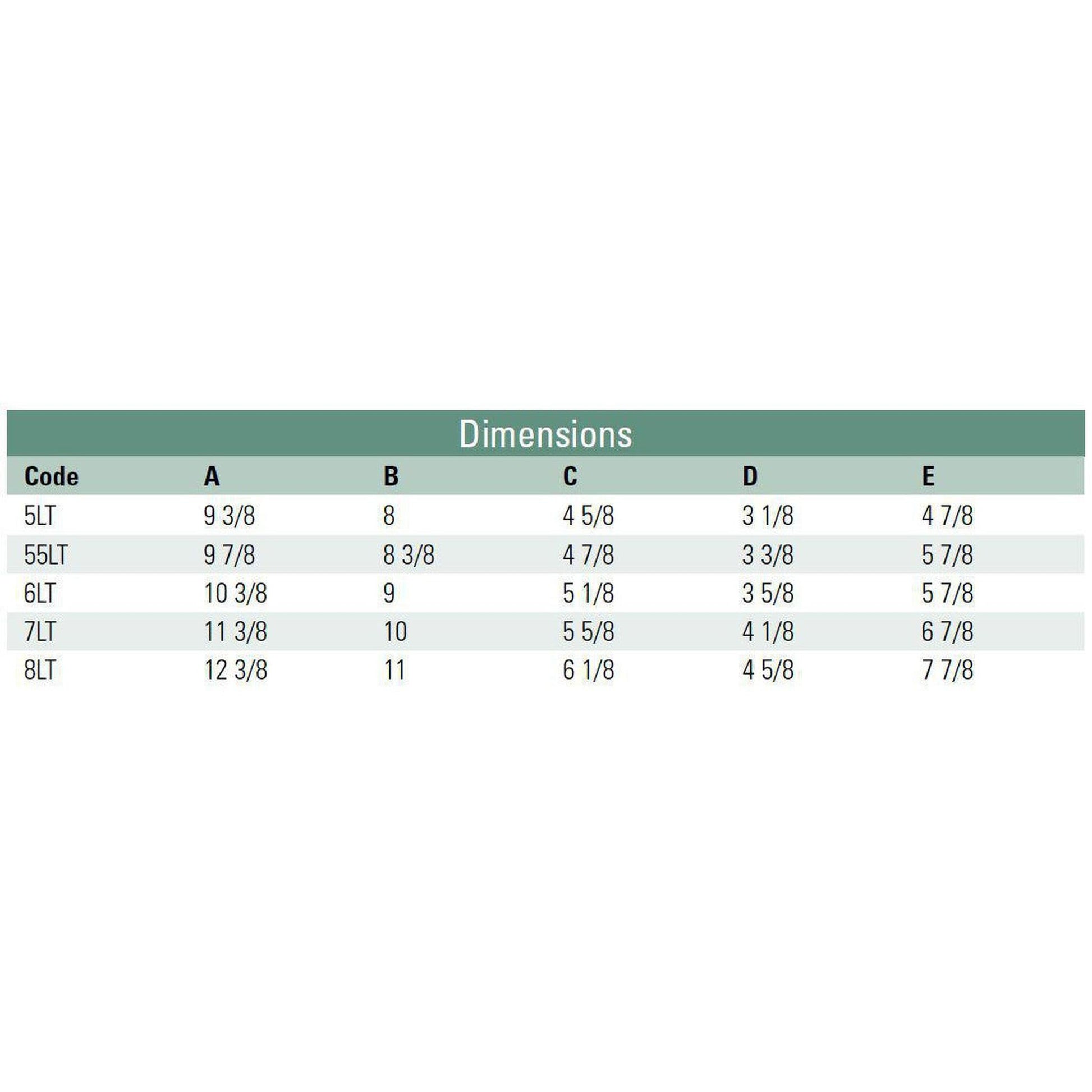 ICC EXCELiner 6" 90-Degree Split Base Tee